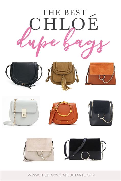 chloe faye bracelet bag dupe|best chloe look alike dupe.